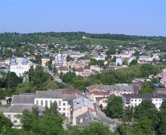 Image - Terebovlia: a view from the castle hill.